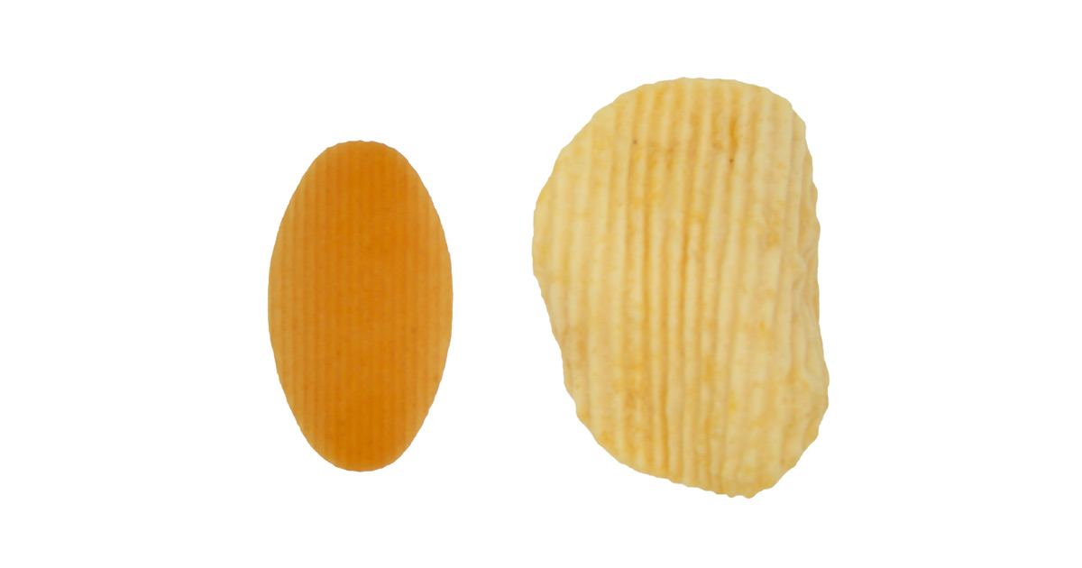 chips mini increspate pomodoro