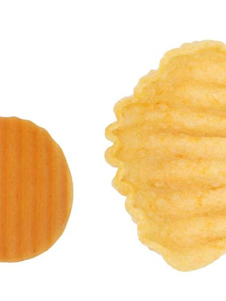 chips increspate pomodoro